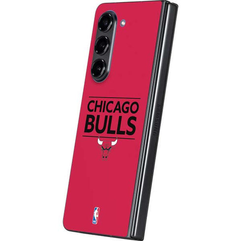 NBA Chicago Bulls Standard - Red Galaxy Z Fold5 5G Skin